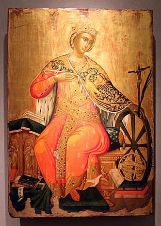 Icon of Saint Catherine (17th century)