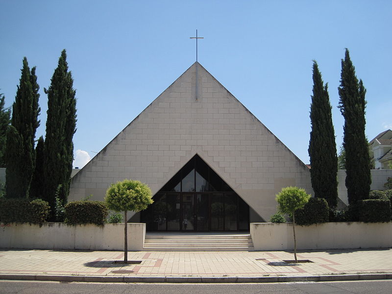 L'église Saint-Simon-de-Rojas, Valladolid, Espagne.