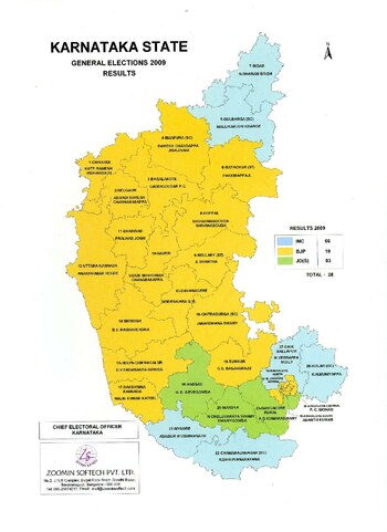 India parliamentary election in Karnataka - Result (2009).pdf