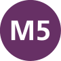 Istanbul M5 Line Symbol.svg