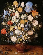 『小さな壺の花束』 1599年-1607年 美術史美術館所蔵[1]