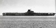 The Japanese carrier Shinano was the biggest carrier in World War II, and the largest ship sunk by a submarine. Japanese aircraft carrier Shinano.jpg