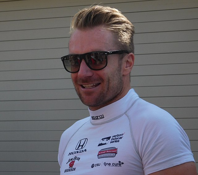 Howard at Indianapolis Motor Speedway in 2017