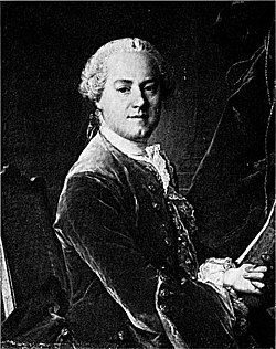 Louis Tocquénak tulajdonított portréja, 1745 k.