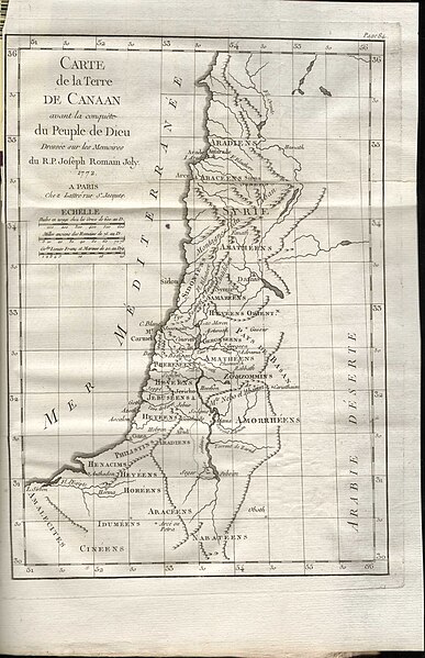 File:Joseph-Romain Joly, Carte de la Terre de Chanaan, avant les conquêtes du Peuple de Dieu (FL45582548 3922553).jpg