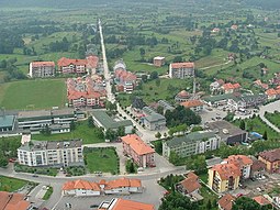 Panorama della città