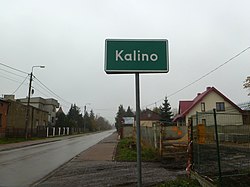 Umístění Kalino