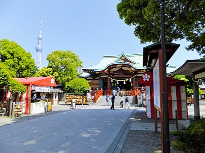 亀戸天神社への交通機関を使った移動方法