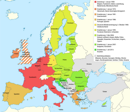 121: Erweiterungen der Europäische Union