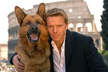 Kaspar Capparoni with Rex in Rome Kaspar Capparoni Rex.jpg