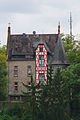 Catholic rectory, city wall and rectory garden