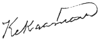 Elizabeth Kekaʻaniau's signature