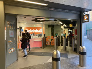 <span class="mw-page-title-main">Kelvinhall subway station</span> Glasgow subway station