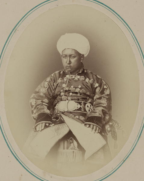 File:Kokand Khan and His Sons. Maadamin Beg, Second Son of the Kokand Khan WDL10717.png