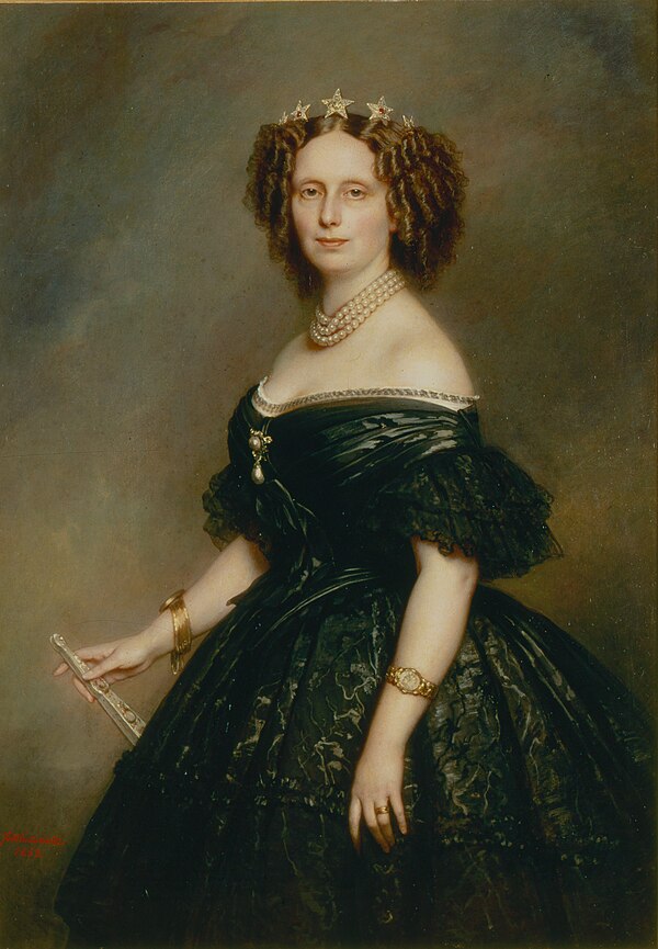 Portrait by Franz Xaver Winterhalter (1861)