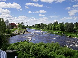 Kyro älv i Ylistaro, Seinäjoki (2017).