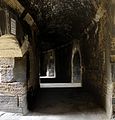 English: One alley in the arena of Arles in France. Français : Une allée dans les arénes d'Arles en France.