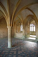 Lacock Abbey chapter house