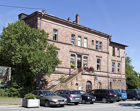 Ladenburg Bahnhof 20120723