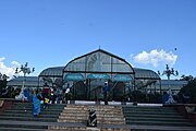 View of Glass House At Lalbag Bangalore