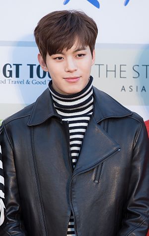 Lee Hong-bin - 2016 Gaon Chart K-pop Awards red carpet 03.jpg