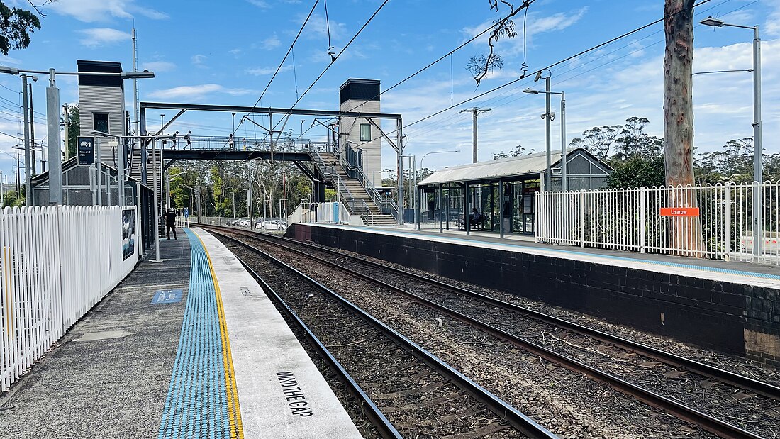 Lisarow railway station