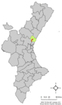 Localització d'Albalat dels Tarongers respecte del País Valencià.png
