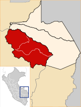 Location of the province Manu in Madre de Dios.svg