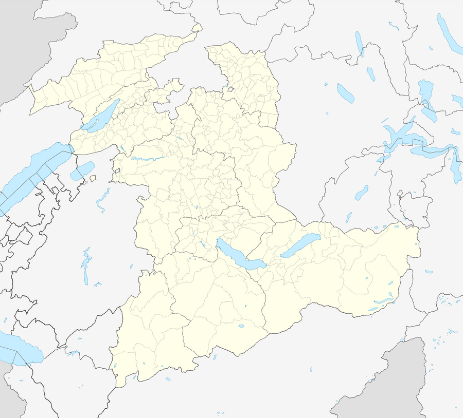 Carte du Canton de Berne