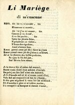 Миниатюра для Файл:Louis Arnoldy - Li mariège di m’cuseune, ca 1850.djvu