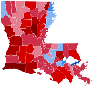 <span class="mw-page-title-main">2020 United States presidential election in Louisiana</span>