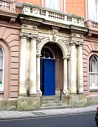 Louth Town Hall, Entrance Louth Town Hall 01.jpg