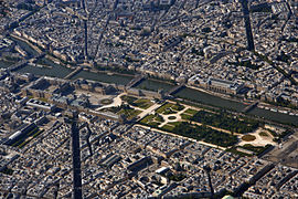 The Louvre and Tuileries, seen from the north