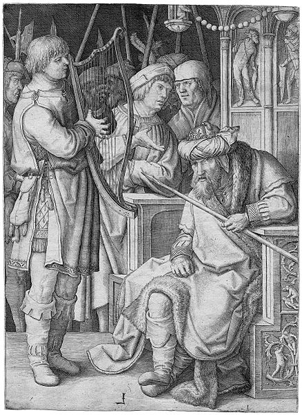 File:Lucas van Leyden David spielt vor Saul die Harfe.jpg