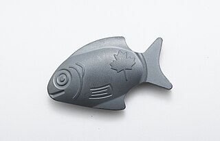 Lucky iron fish Iron fish, heated when cooking food, used against iron deficiency