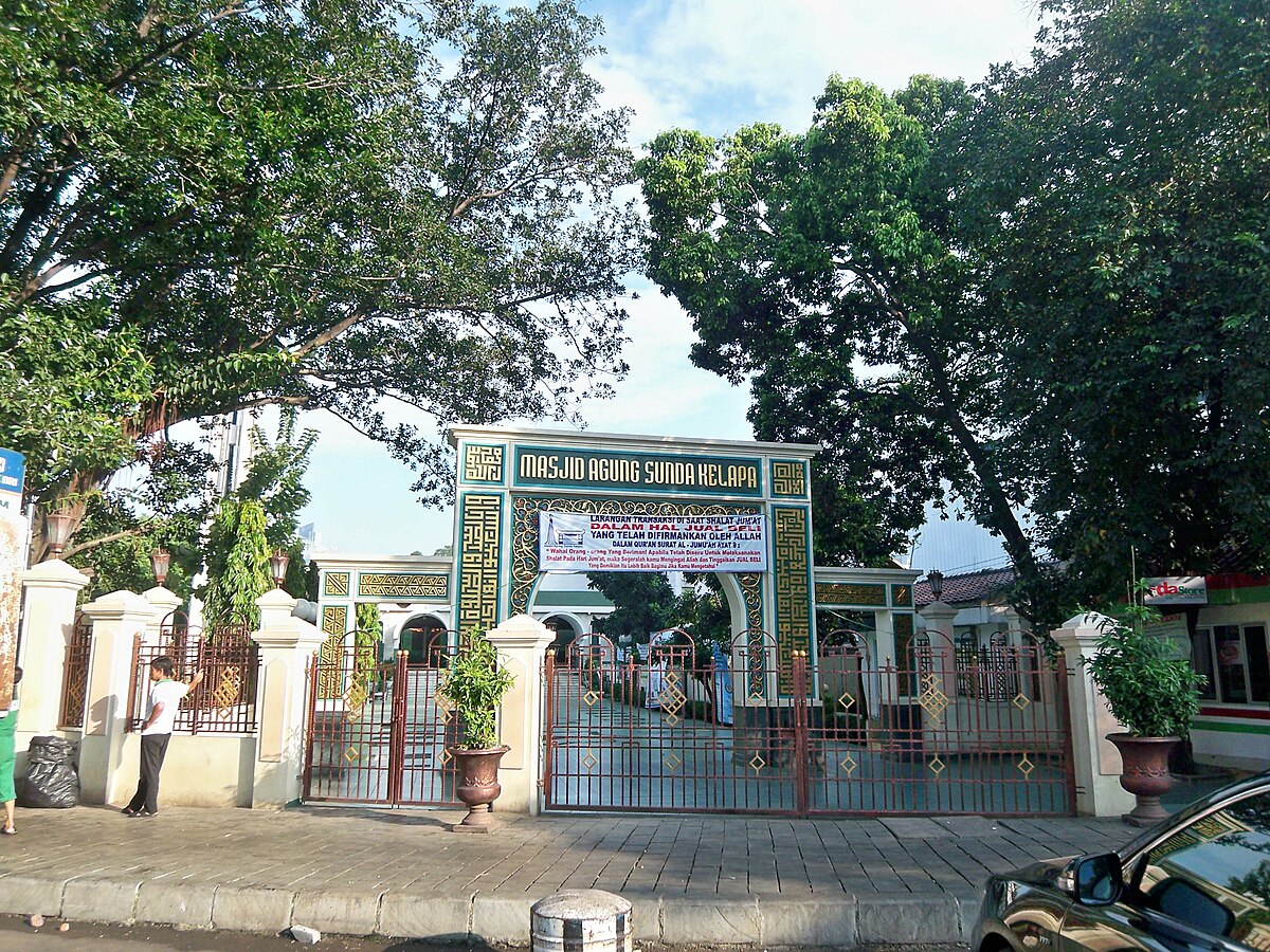 Image result for masjid sunda kelapa menteng