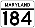 File:MD Route 184.svg