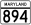 MD Route 894.svg