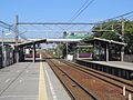 岡崎公園前駅プラットホーム