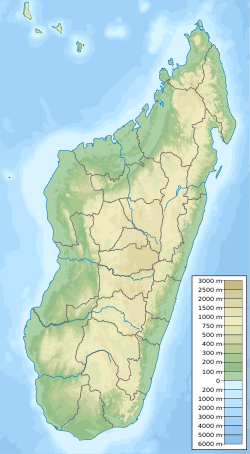 Алаотра на мапи Мадагаскара