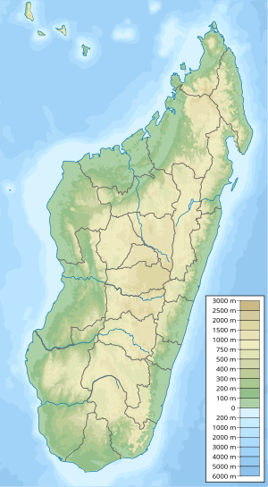 Cherta de localisazion: Madagascar