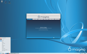 Ekrankopio de Mageia 8 KDE