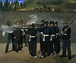 L'Exécution de Maximilien, Manet