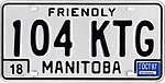 Vehicle registration plates of Manitoba - Wikipedia