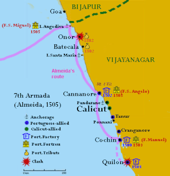 Almeida, 1505 7Th Portuguese India Armada