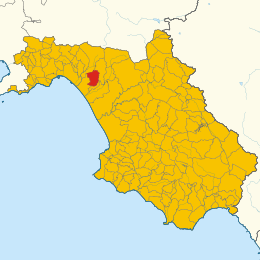 Montecorvino Pugliano - Localizazion