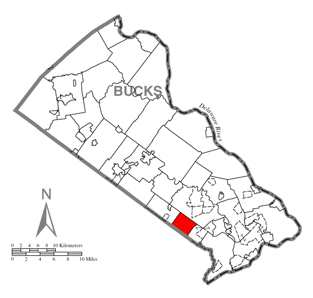 File:Map of Upper Southampton Township, Bucks County, Pennsylvania Highlighted.png