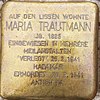 Maria Trautmann - Stolperstein.jpg