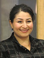 Maryam Monsef is an ethnic Hazara Afghan Canadian politician. She was the Minister for Women and Gender Equality in Canada.