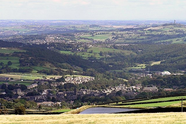 Meltham and lower Holme Valley